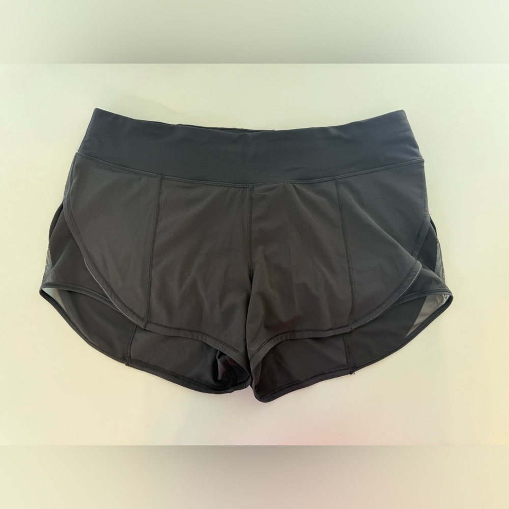 Lululemon Black Speedup Shorts